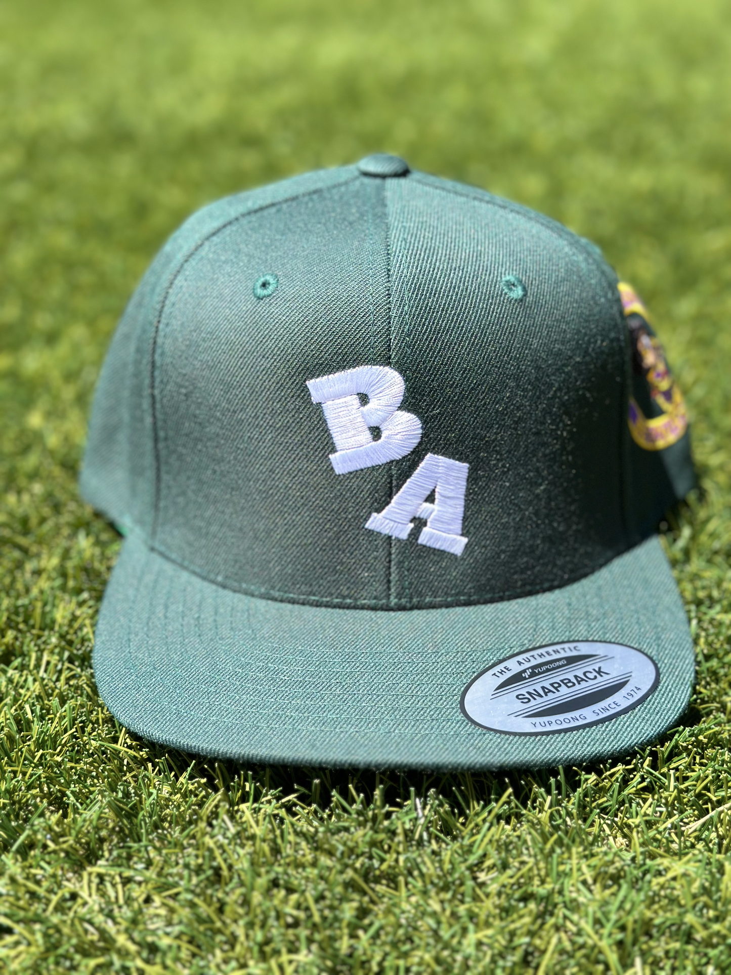 BA Stunnas 6 Panel Snapback Forest Green
