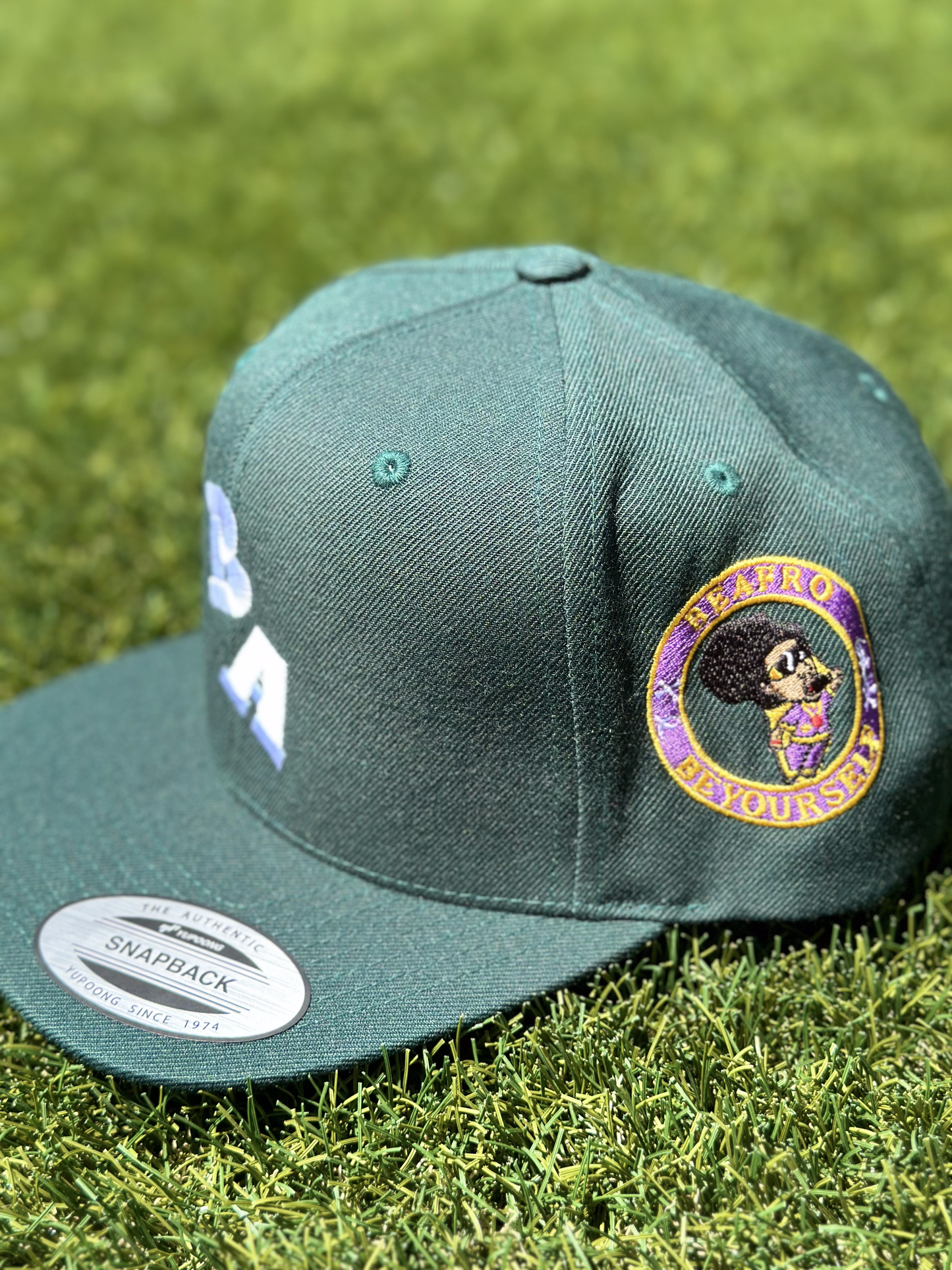 BA Stunnas 6 Panel Snapback Forest Green