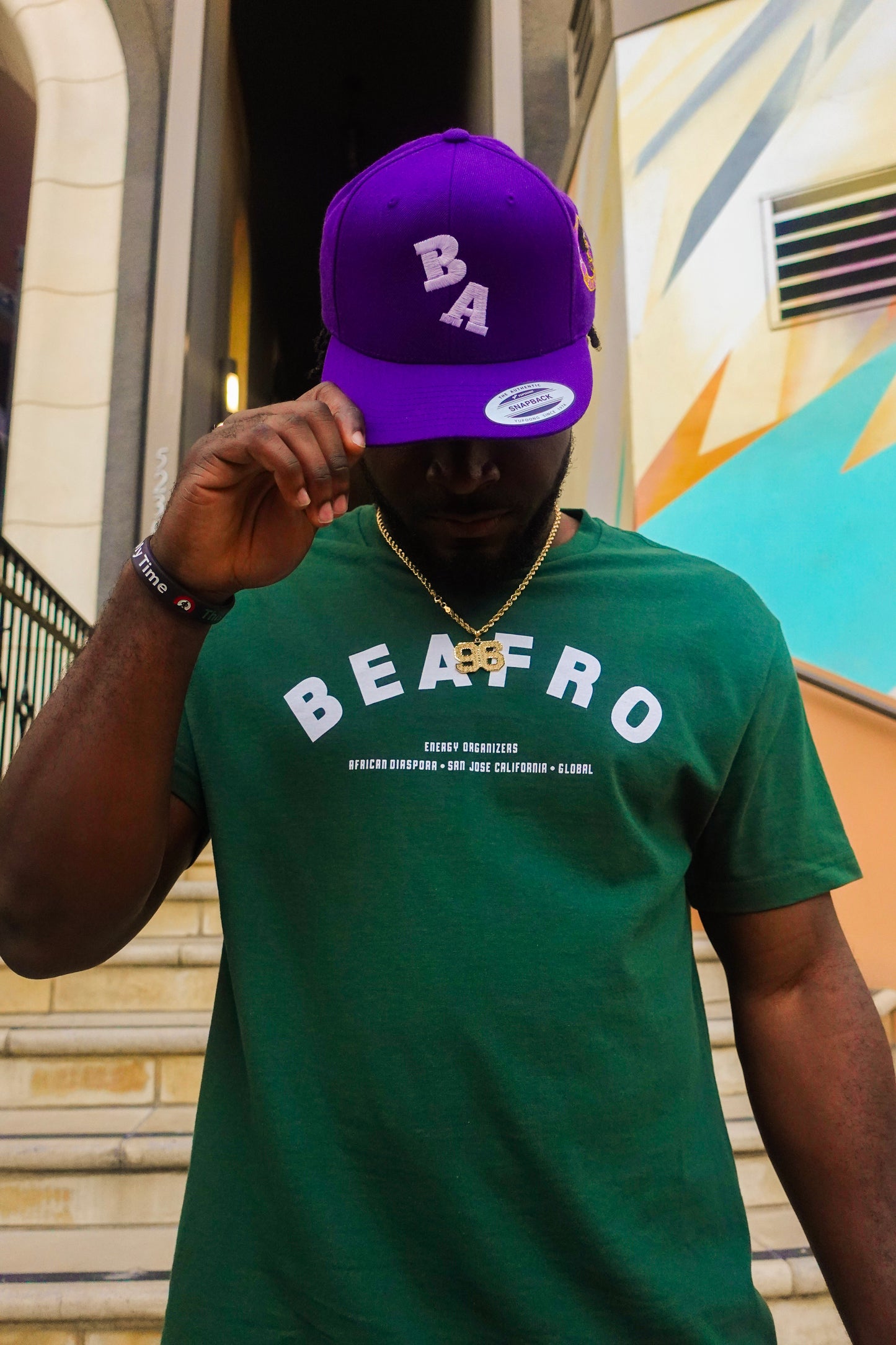 Energy Organizers Tee Forest Green