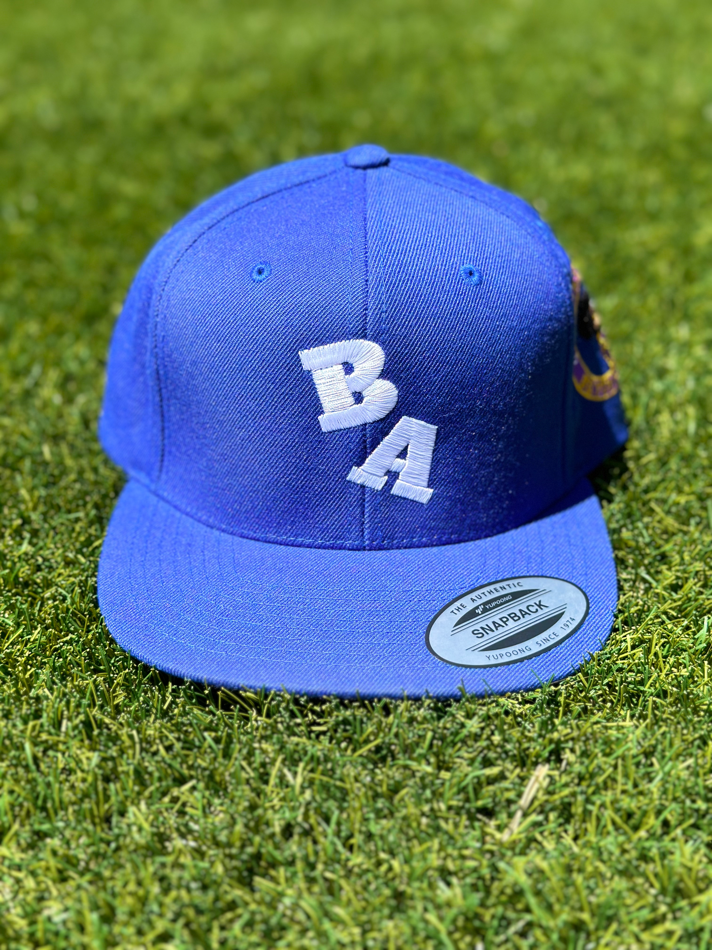 BA Stunnas 6 Panel Snapback Royal Blue