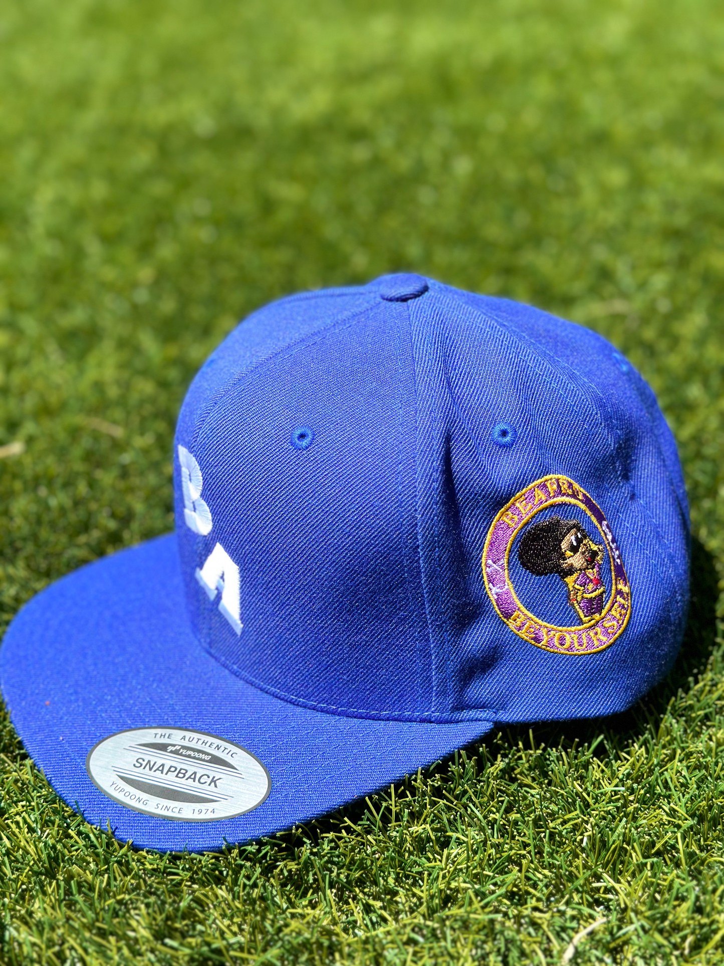 BA Stunnas 6 Panel Snapback Royal Blue